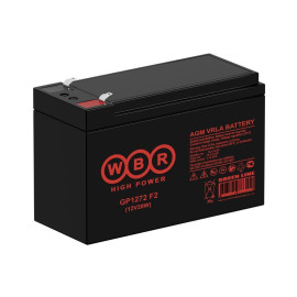 Аккумулятор 12В 7.2А.ч WBR GP1272 F2 (12V28W) WBR