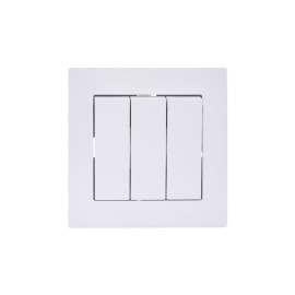 Выключатель 3-кл. СП Vesna механизм бел. LEZARD 742-0288-109