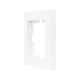 Рамка 1-местн. горизонт. VESNA бел. (20шт/240шт) LEZARD 742-0200-146