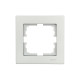 Рамка 1-местн. горизонт. VESNA платина LEZARD 742-3500-146