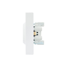 Розетка 2-м СП VESNA с заземл. ПБТ бел. LEZARD 742-0200-127B