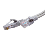 Патч-корд U/UTP кат.5E 4х2х26AWG (7х0.16мм) Cu LSZH сер. 3м SUPRLAN 10-0144