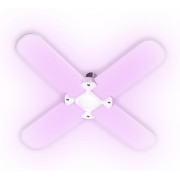 Лампа светодиодная PPG T95-4p AGRO 36Вт FR E27 4 лепестка с поворотом 90град. для растений красн. 650нм/син. 450нм Pro JazzWay 5043350