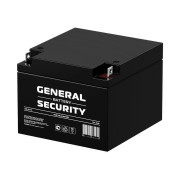 Аккумулятор 12В 26А.ч General Security GSL26-12