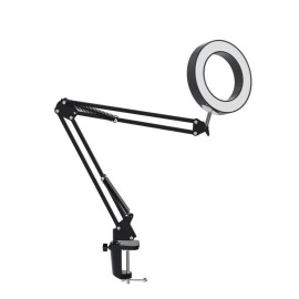 Светильник настольный Desk038. 10Вт 5В 2А RA>80 3 реж. цветности диммируемая струбцина черн. КОСМОС KOC_DESK038