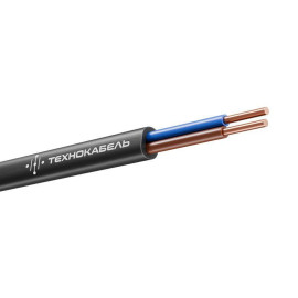 Кабель ППГ-Пнг(А)-HF 2х1.5 ОК (N) 0.66кВ (уп.100м) Технокабель 00-00148452