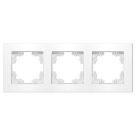 Рамка 3-м Афина универс. бел. Universal A0045