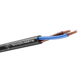 Провод ПВС 2х1.5 380В Ч (бухта) (м) Технокабель 00-00149100