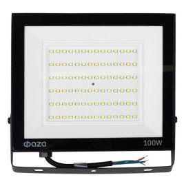 Прожектор светодиодный СДО-20 100Вт 6500К IP65 230В BL ДО прозр. закален. стекло ФАZА 5047341