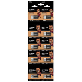 Элемент питания алкалиновый AAA/LR03 отрывной набор hsdc (блист. 2штх10) (уп.20шт) Opticell 5050002/6050002