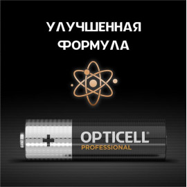 Элемент питания алкалиновый AA/LR6 (блист. 4шт) Professional Opticell 5052001/6052001