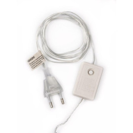 Гирлянда AC-G01-120W 120LED 12.8м 8реж. 220В бел. ФАZА 5047679