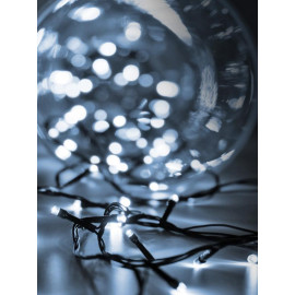 Гирлянда AC-G02-80W 80LED 8.8м 8реж. 220В бел. ФАZА 5047716