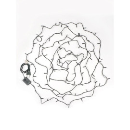 Гирлянда AC-G02-80Y 80LED 8.8м 8реж. 220В желт. ФАZА 5047693