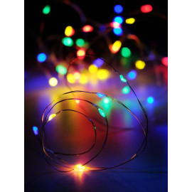 Гирлянда DC-G05-20MS2 20LED RGB 2xCR2032и(в компл.) (уп.2шт) ФАZА 5047990