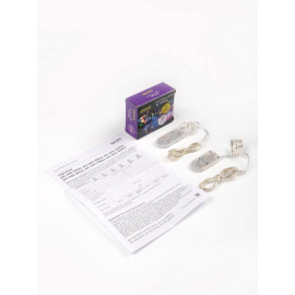 Гирлянда DC-G05-20MS2 20LED RGB 2xCR2032и(в компл.) (уп.2шт) ФАZА 5047990