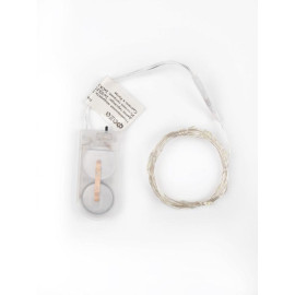 Гирлянда DC-G05-20WS2 20LED 2xCR2032 (в компл.) бел. (уп.2шт) ФАZА 5048010