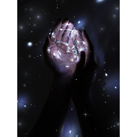 Гирлянда DC-G05-20WS2 20LED 2xCR2032 (в компл.) бел. (уп.2шт) ФАZА 5048010