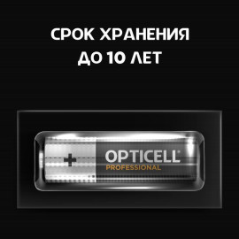 Элемент питания алкалиновый AA/LR6 (блист. 12шт) Professional Opticell 5052005/6052005