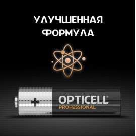 Элемент питания алкалиновый AA/LR6 (блист. 12шт) Professional Opticell 5052005/6052005