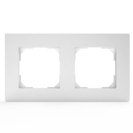 Рамка 2-м Pixel универс. бел. TOKOV ELECTRIC TKE-PX-RM2-C01