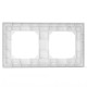 Рамка 2-м Pixel универс. бел. TOKOV ELECTRIC TKE-PX-RM2-C01