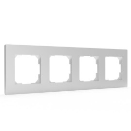 Рамка 4-м Pixel универс. бел. TOKOV ELECTRIC TKE-PX-RM4-C01