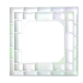 Рамка 1-м Pixel перламутр. TOKOV ELECTRIC TKE-PX-RM1-C04