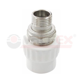 Муфта с американкой для радиатора наружная резьба 20х1/2дюйм (100/25) VALFEX 10159020