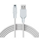 Шнур mini USB (male) - USB-A (male) 1.8м Rexant 18-1134