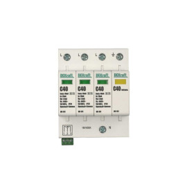 Ограничитель перенапряжения ОП-101 4п 40кА C 420В DEKraft 18018DEK