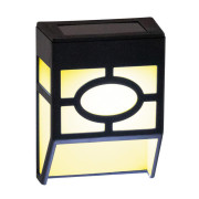 Светильник садовый 12х9х5см 4500К бел. свет на солнечной батарее настенный на 2-х крепл-х (уп.2шт) КОСМОС KOC_SOL112