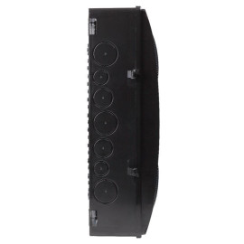 Щиток отркрытая проводка на 20 модулей с 2 вертик.дверцами 390х302х120мм черный IP65 УХЛ1 Ruvinil 69020Ч