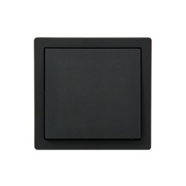 Выключатель 1-кл. ОП LETO черн. бархат LEZARD 752-4200-100