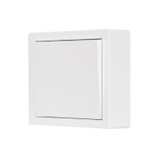 Выключатель 1-кл. ОП LETO бел. LEZARD 752-0200-100