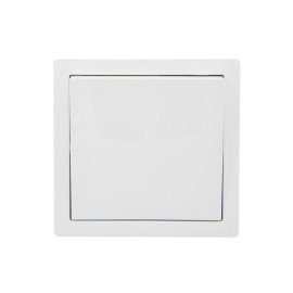 Выключатель 1-кл. ОП LETO бел. LEZARD 752-0200-100