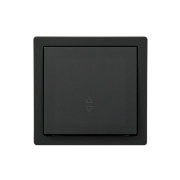 Выключатель проходной 1-кл. ОП LETO черн. бархат LEZARD 752-4200-105