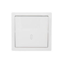 Выключатель проходной 1-кл. ОП LETO бел. LEZARD 752-0200-105