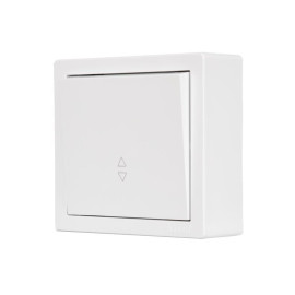 Выключатель проходной 1-кл. ОП LETO бел. LEZARD 752-0200-105