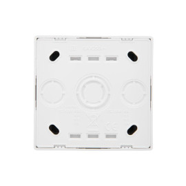 Выключатель 2-кл. ОП LETO с индикацией бел. LEZARD 752-0200-112