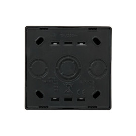 Выключатель 2-кл. ОП LETO черн. бархат LEZARD 752-4200-101