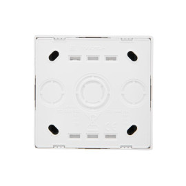 Выключатель 2-кл. ОП LETO бел. LEZARD 752-0200-101