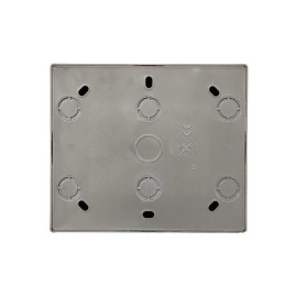 Розетка 4-м ОП LETO с заземл. закрытый корпус ПБТ платина LEZARD 752-3500-127BDP