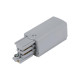 Ввод питания левый RS 3C TRACK PCL GR 65х32мм сер. Русский Свет 19131021017