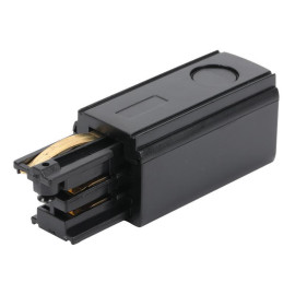 Ввод питания левый RS 3C TRACK PCL BK 65х32мм черн. Русский Свет 19131021018