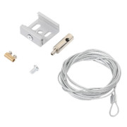 Комплект подвеса шинопровода 3м. (трос. скоба) RS 3C TRACK SKС 3000 GR сер. Русский Свет 19131021110