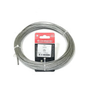 Трос стальной 3.0мм DIN 3055 цинк (уп.20м) подвес СТРОЙМЕТИЗ 4140060