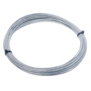 Трос стальной 6.0мм DIN 3055 цинк (уп.10м) подвес СТРОЙМЕТИЗ 4140091