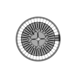 Светильник светодиодный ДСП IB 11 S 200W M 840 BK 353х353х117мм 200Вт 4000К IP65 High Bay подвес черн. Русский Свет 16091123174