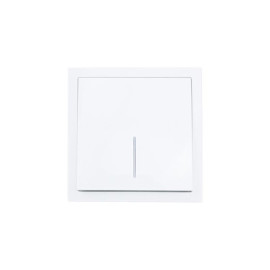 Выключатель 1-кл. с индик. СП ZIMA IP20 10А безвинт. зажим бел. LEZARD 704-0288-111QC